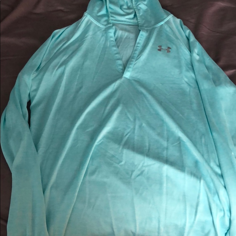 Teal Lightweight Under Armour Hoodie